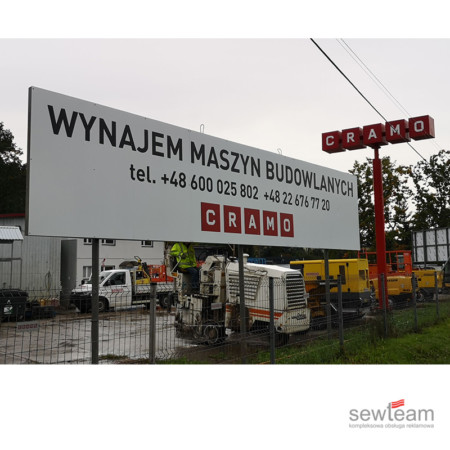 Tablice reklamowe - wolnostojące