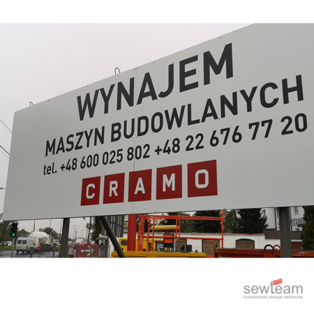 Tablice reklamowe - wolnostojące