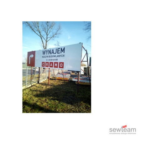 Tablice reklamowe - wolnostojące