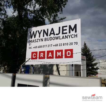 Tablice reklamowe - wolnostojące