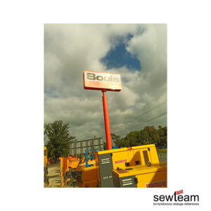 LighBox słup Boels Rental